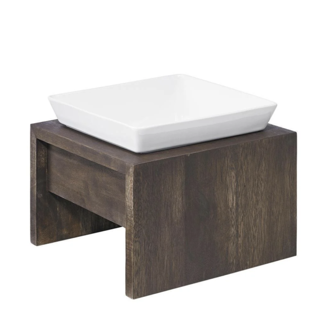 Dog Food Bowl Stand